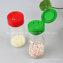 Пластиковая солонка 4 унции с откидной крышкой для кухни (PPC-PSB-39)